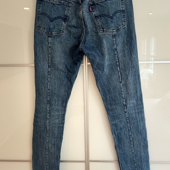 Levi’s Altered 501 Skinny Jeans Sz 28 - Picture 4 of 6